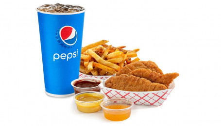 11. Chicken Tenders Combo Small 3 Pieces