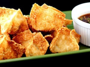 Wonton Frito Camarão (6 Uni)