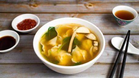 #19. Won Ton Soup W/ Vegetables And Mushroom