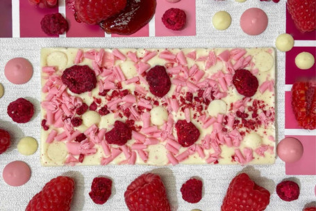 White Chocolate Raspberry Bar