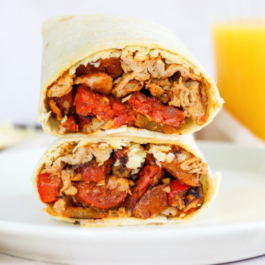 Burrito De Chorizo Ao Pequeno-Almoço