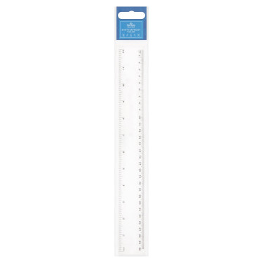 Morrisons Shatterproof Ruler 30Cm