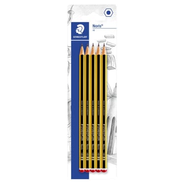 Staedtler Noris Hb Pencils 5 Pack