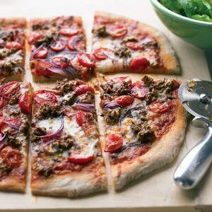 Pizza De Carne De Vaca