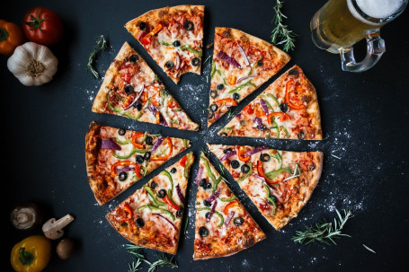 Pizza De Pita Com Queijo