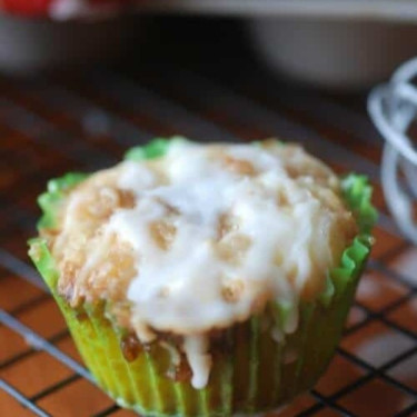 Muffin Streusel De Canela Com Pedacinhos De Chocolate Branco