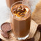 Smoothie De Manteiga De Amendoim Com Copo De Chocolate