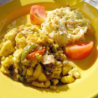 Ackee E Peixe Salgado