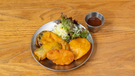 Pakora Platter (Vegan)