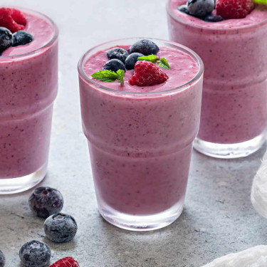 Smoothie De Frutas Vermelhas Delicioso