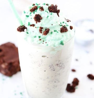 Mint Brownie Shake