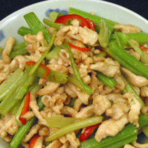 Frango Com Legumes Chineses