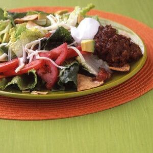 Salada De Taco Para O Almoço