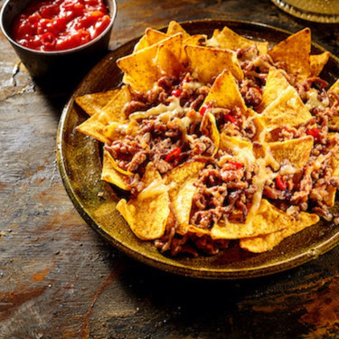 Nachos Com Carne