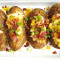 Batata Com Bacon E Queijo