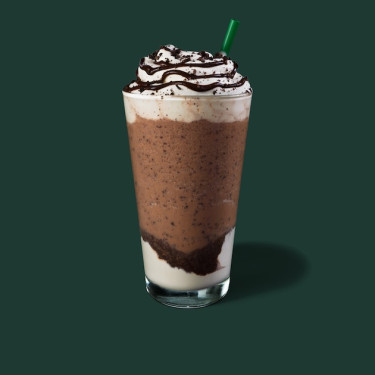 Frappuccino De Creme De Biscoito De Chocolate Desmoronado