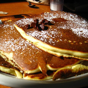 Panqueca De Gotas De Chocolate