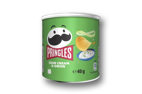 Pringles Sour Cream And Onions Crisps 40G