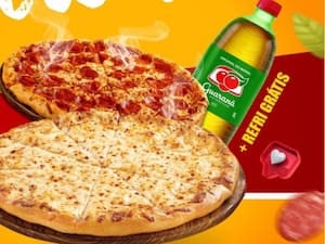 Clone De Pizza Grande Guaraná Antártica 1 Litro