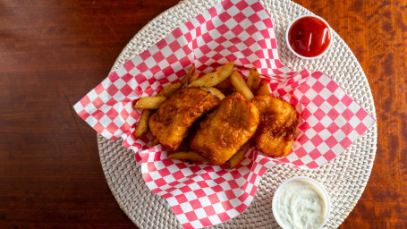 3 Piece Halibut Chips