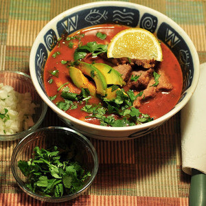 Pozole Vermelho