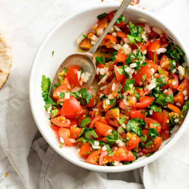 Salada De Tomate E Cebola