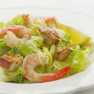 Salada Caesar De Camarão