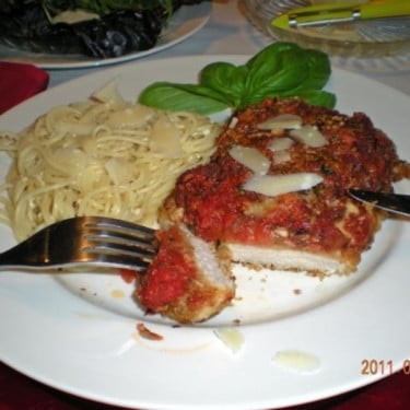 Jantar De Vitela Parmigiana