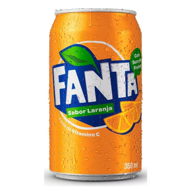 Lata Fanta Laranja