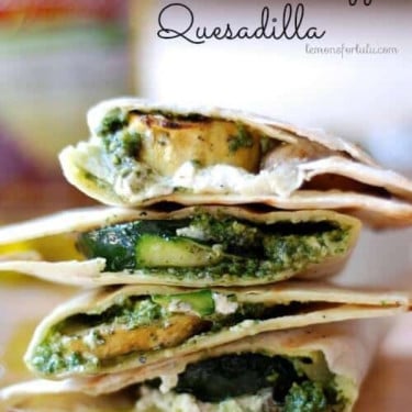 Quesadilla De Legumes Grelhados