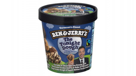 Ben Jerry's The Tonight Dough Ice Cream 16 Onças