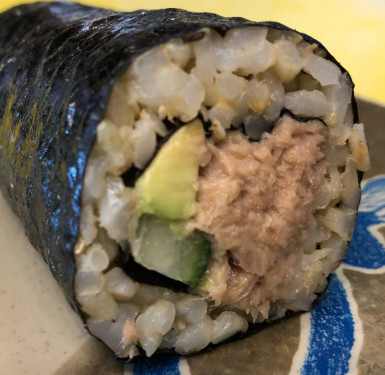 Cooked Tuna Rolls With Brown Rice X 2 Rolls