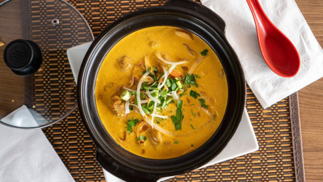 Sweet Potato Curry Chicken Clay Pot