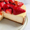 Fatia De Cheesecake De Morango