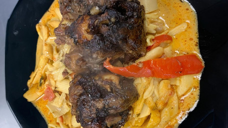 Rasta Pasta W/ Caribbean Ox Tails Stew