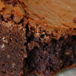 Brownie De Nozes Com Fudge