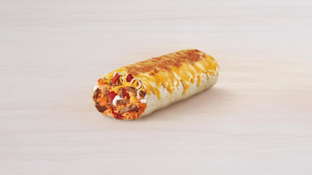 Bife Duplo Queijo Grelhado Burrito