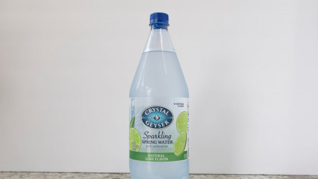 Crystal Geyser Lime Sparkling Water (18 Oz)