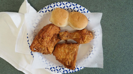 2. Chicken Combo (3 Pieces)