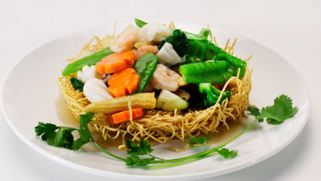 31. Seafood Golden Noodle