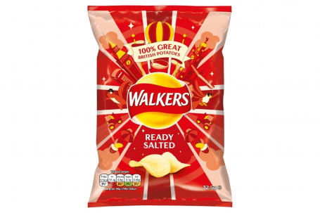 Walkers Ready Salted Crisp 65G