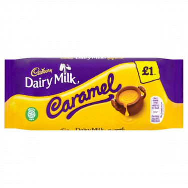 Cadbury Dairy Milk Caramel Chocolate Bar 95G