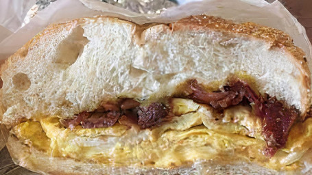 3. Egg Sandwich With Steak