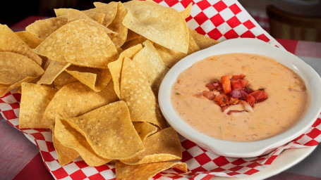 Tostada Chips With Queso