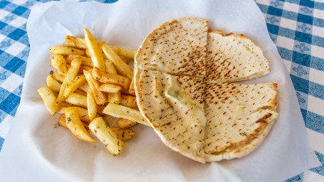 Kid's Grilled Cheese On Pita