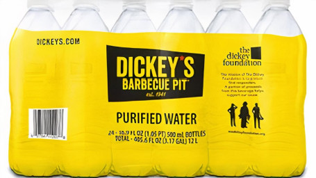 Caixa De Água Engarrafada Dickey 24 Ct