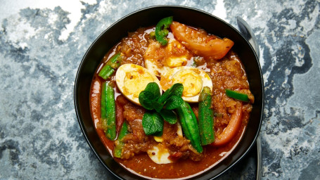 Eggs Okra Curry