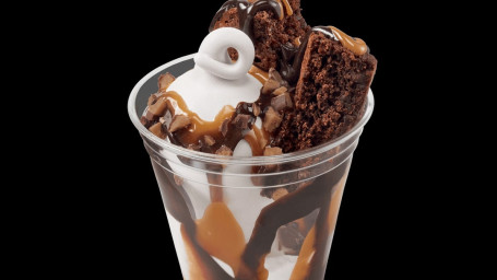 Heath Caramel Brownie Cupfection
