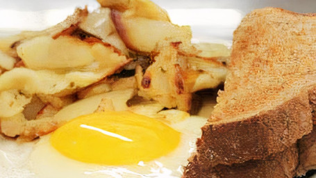 Jj 2 Eggs Home Fries Breakfast Starter