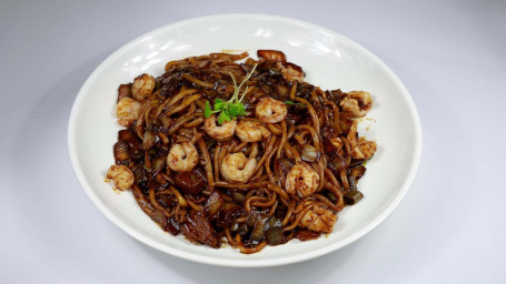 Stir-Fried Blackbean Sauce Noodles